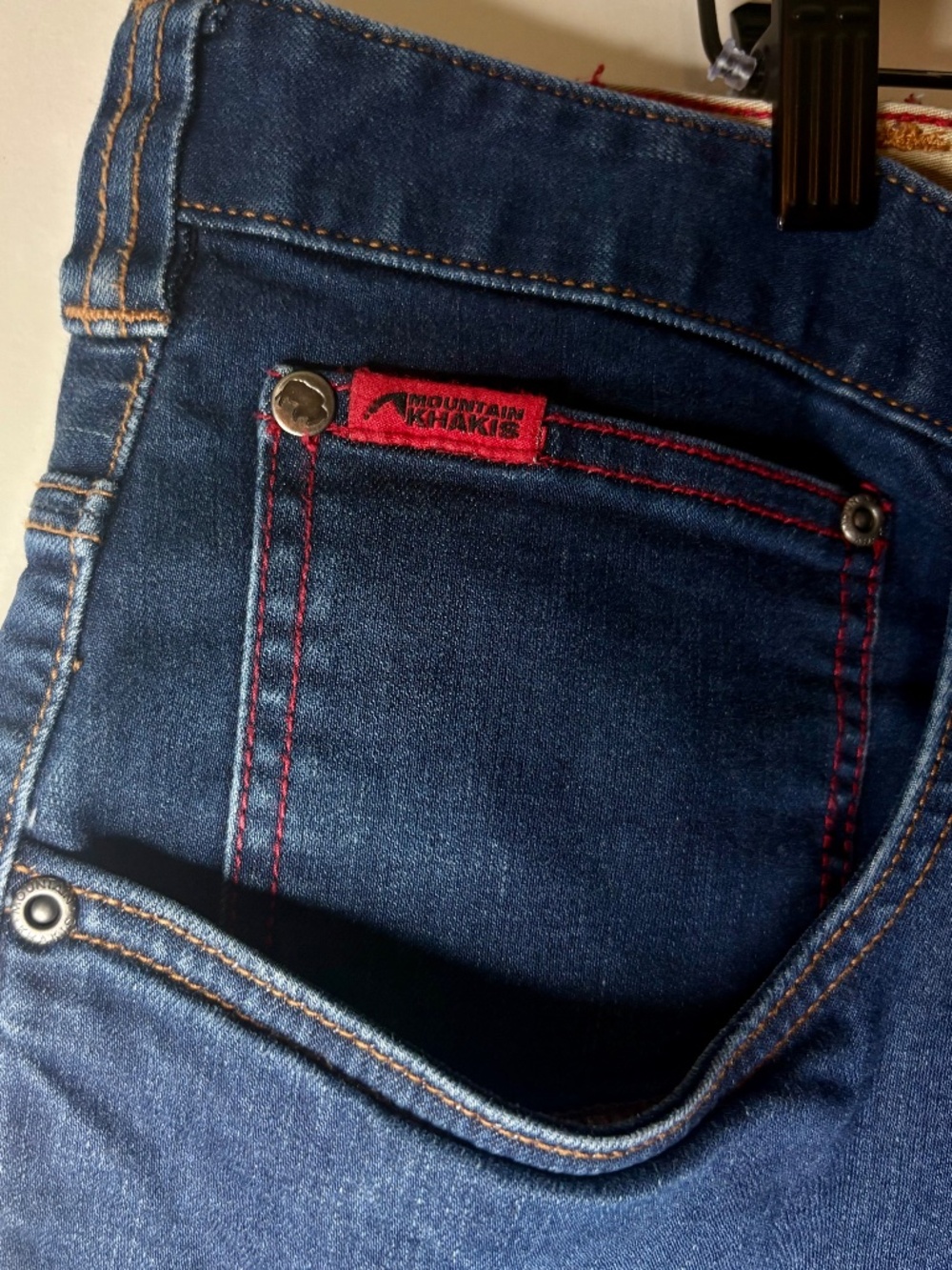 Mountain Khakis Miter Denim Jeans Men’s 46x32 Dark Wash